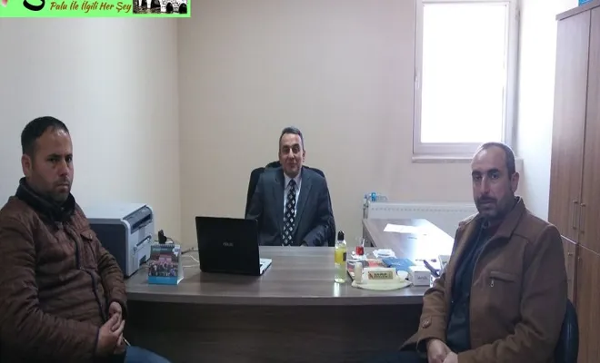 Palu Gençlik ve Spor Müdürümüz Halis Bilgine Hayırlı Olsun Ziyaretinde Bulunduk.