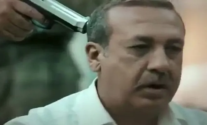 Skandal 15 Temmuz filmi! Erdoğan'ın kafasına silah dayadılar!
