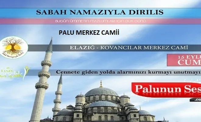 Palu ve Kovancılar`da Arakan İçin Dua Edilecek