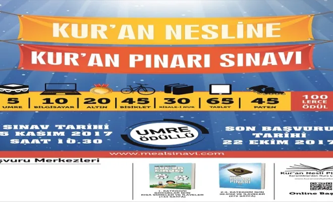 PALU`DA UMRE ÖDÜLLÜ SINAV