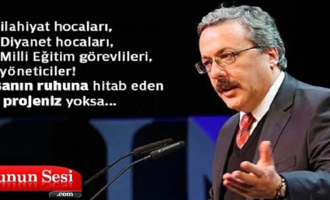 'Kötü insan' üretiyoruz