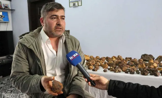 Mardin'de göktaşı bulundu  