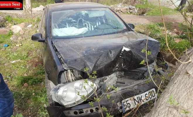 Palu`da Kaza Meydana Geldi