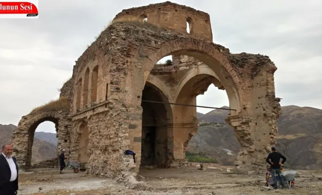 Palu Kilisesinde Kazı Çalışmaları Başlatıldı