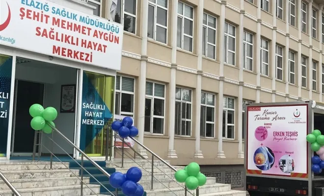 Elazığ`da Mobil Kanser Tarama Aracı Hizmete Girdi