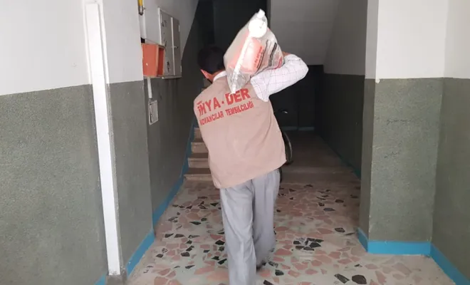 Kovancılar Yeni İhya Der 40 Aileye Yardım  Etti