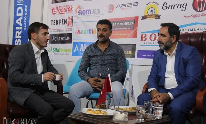 HÜDA PAR Elazığ İl Başkanlığından İnşaat ve Mobilya Fuarı'na ziyaret