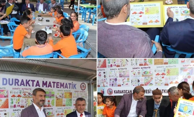 Matematiği Sevdirmek İçin Otobüs Duraklarına Afiş Asıldı