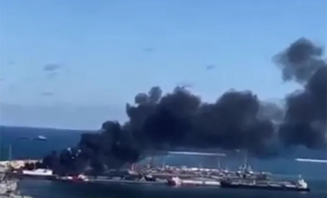 Mühimmat taşıyan Türkiye gemisi Hafter güçleri tarafından saldırıya uğradı
