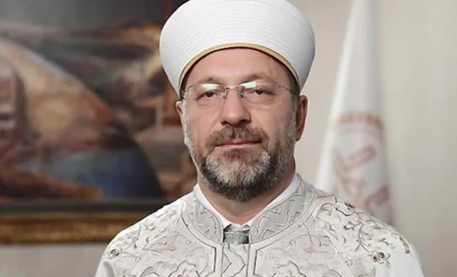 Diyanet İşleri Başkanı Ali Erbaş'tan teşekkür paylaşımı 