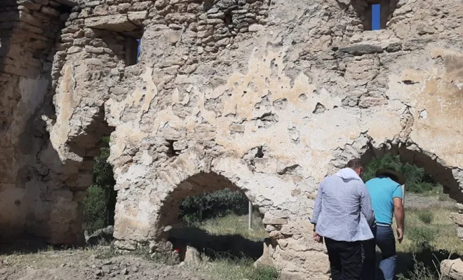 Sonradan Cami olarak kullanılan tarihi kilise restore ediliyor