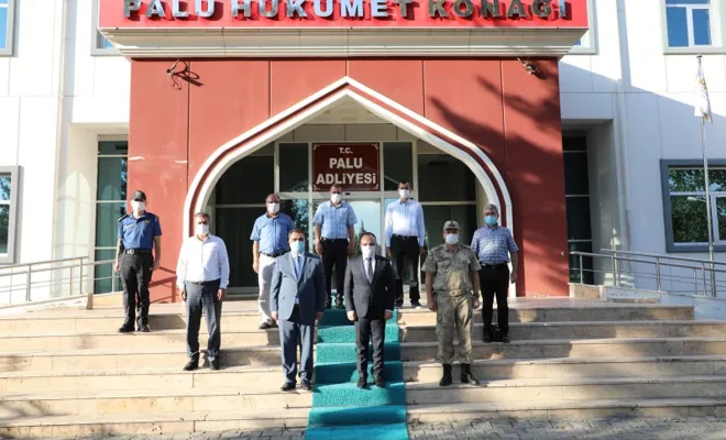 Elazığ Valisi Erkaya Yırık Palu İlçesini Ziyaret Etti