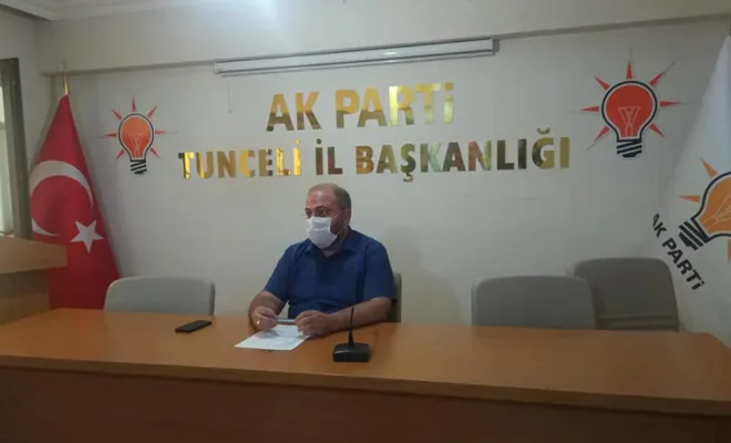 Akparti Tunceli İl  Başkanı trafik kazası geçirdi