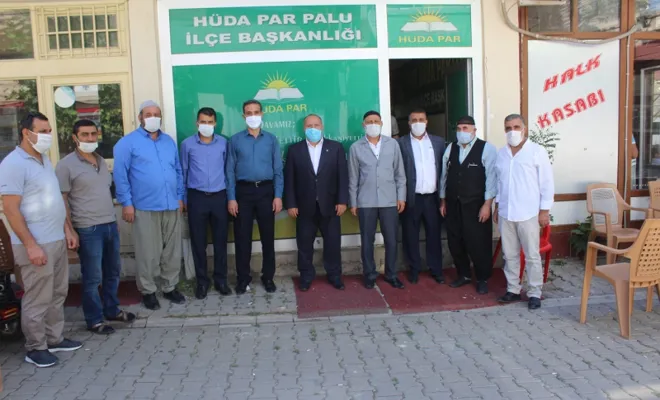 HÜDA PAR Palu İlçe Başkanı güven tazeledi