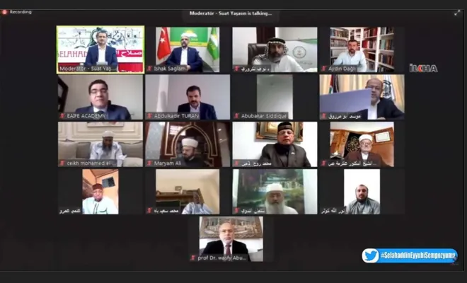 HÜDA PAR'ın düzenlediği Selahaddin-i Eyyubi Sempozyumunun sonuç bildirgesi açıklandı 