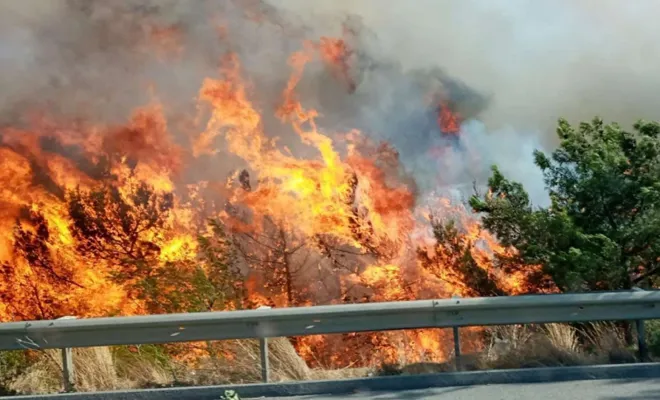 Hatay'daki orman yangını kontrol altına alındı 
