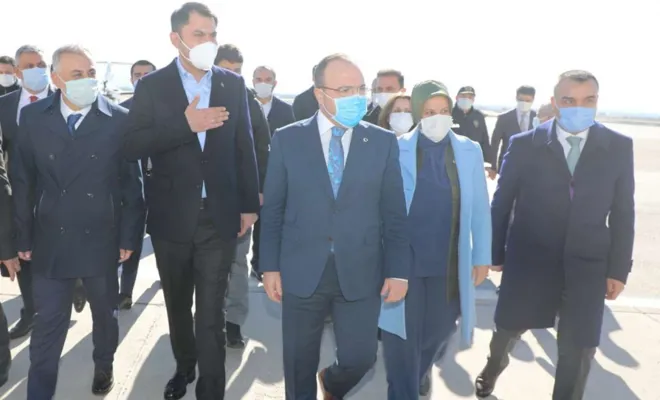 Bakan Kurum Elazığ'da