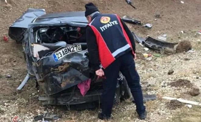 Kontrolden çıkan otomobil tarlaya uçtu: Bir ölü 