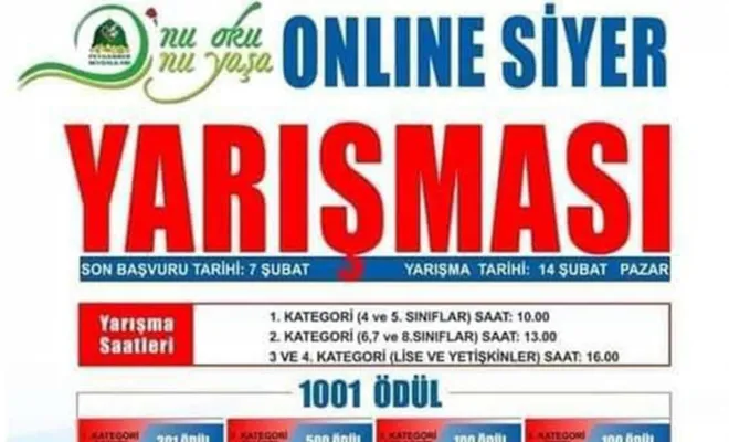 Ödüllü Siyer Yarışması yarın yapılacak  