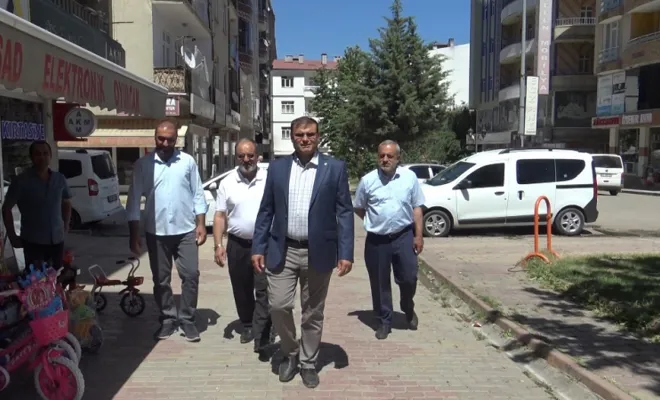 HÜDA PAR Kovancılar İlçe Başkanlığından esnaf ziyareti 