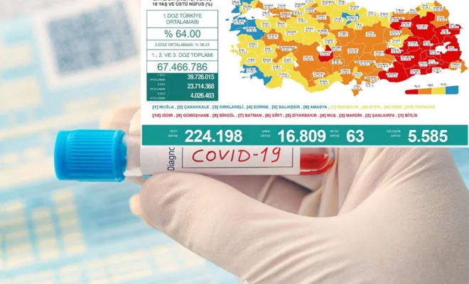Türkiye'de Covid-19 vaka ve vefat sayısı artıyor 