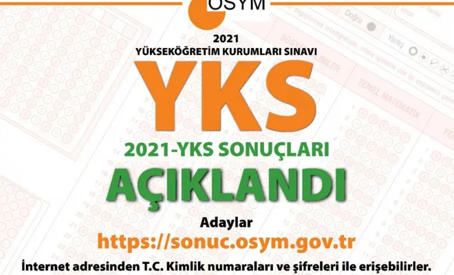 YKS sonuçları açıklandı 