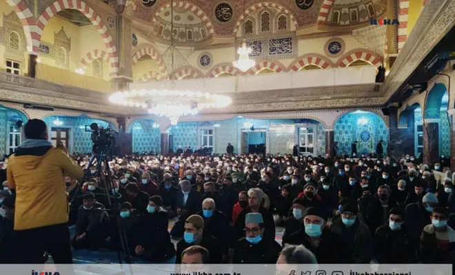 Elazığ'da sabah namazı buluşmasına yoğun ilgi 