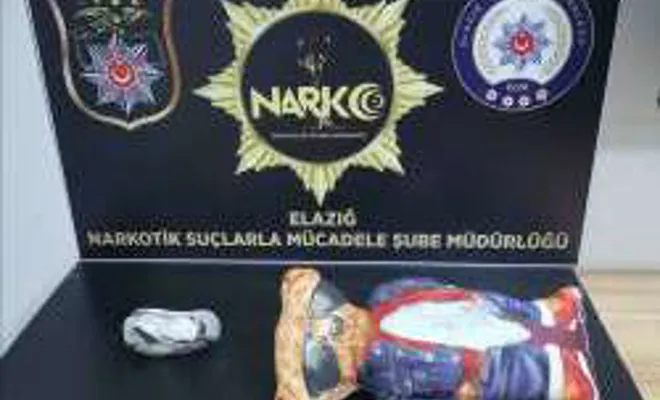 Elâzığ’da uyuşturucu operasyonu: 2 gözaltı