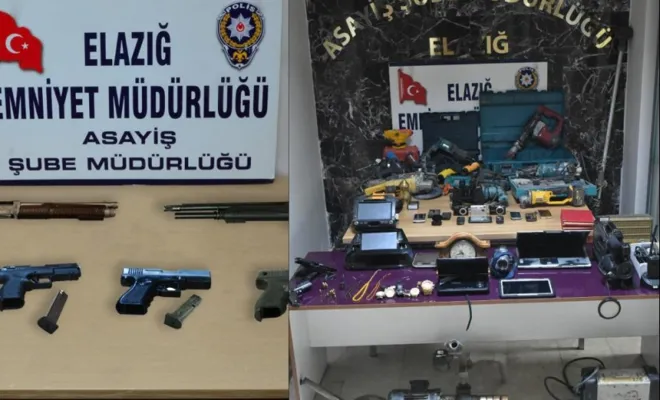 Elazığ`da asayiş uygulamasında 152 kişi yakalandı