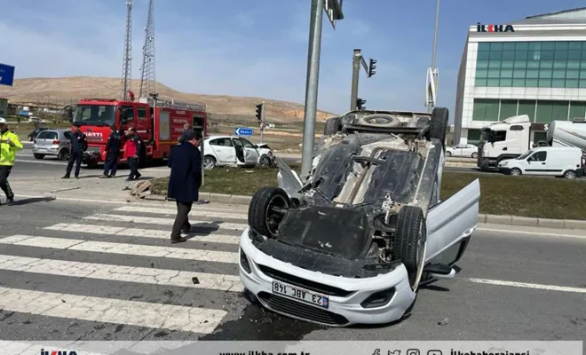 Elazığ'da trafik kazası: 1 ölü 5 yaralı 