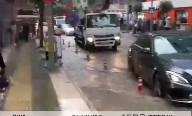 Dün Elazığ'da yağmur sele dönüştü 