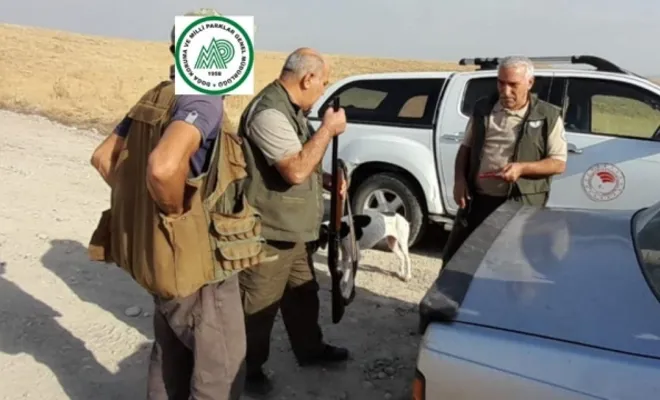 Palu'da yasa dışı avcılık yapan 1 kişiye idari işlem yapıldı