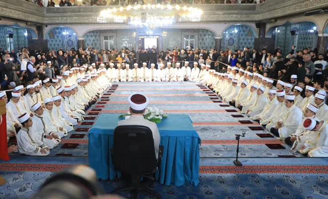 İzzetpaşa Camii'nde Hafızlık merasimi düzenlendi