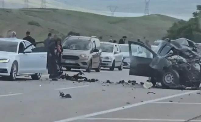 Elazığ’da Feci Kaza: 1 Ölü, 2 Yaralı